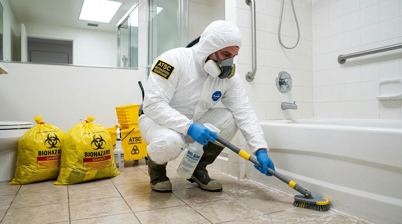 Decontamination equipment deployed for Blood Cleanup in Cleveland